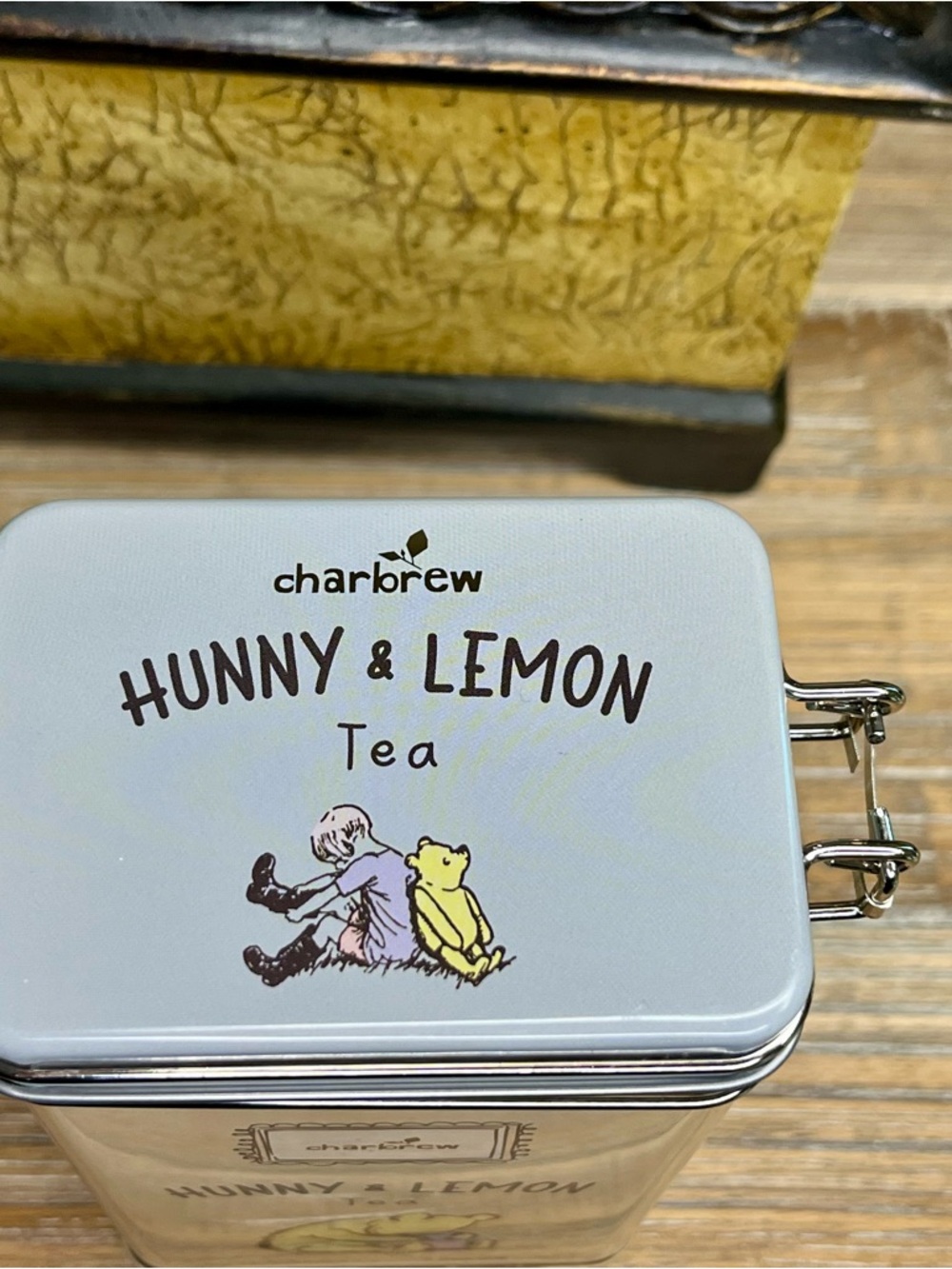 NEW Charbrew Winnie the Pooh Hunny & Lemon Tea Collector Tin - 60 Bags - Picture 4 of 8